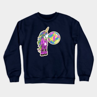 Unicorns and chewing gum Crewneck Sweatshirt